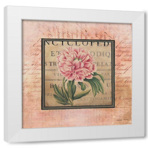 Blooming Paris II White Modern Wood Framed Art Print by Poloson, Kimberly