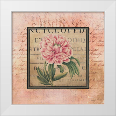 Blooming Paris II White Modern Wood Framed Art Print by Poloson, Kimberly