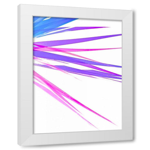 High Voltage I White Modern Wood Framed Art Print by Burkhart, Monika