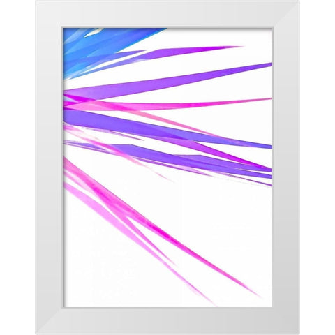 High Voltage I White Modern Wood Framed Art Print by Burkhart, Monika