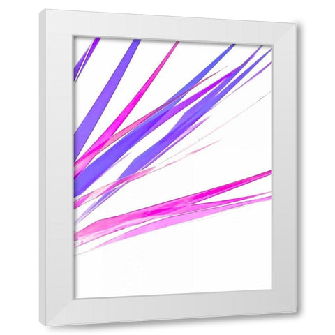 High Voltage II White Modern Wood Framed Art Print by Burkhart, Monika