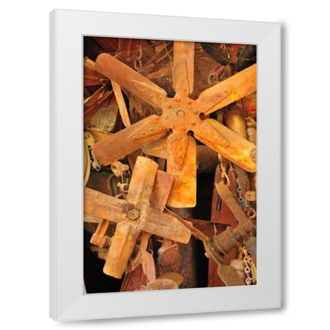 New Era VI White Modern Wood Framed Art Print by Berzel, Erin
