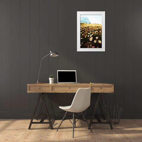Mountain Summer I White Modern Wood Framed Art Print by Berzel, Erin