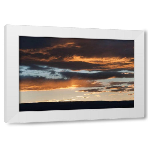 Washington Gorge I White Modern Wood Framed Art Print by Berzel, Erin