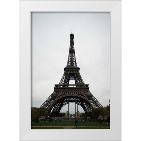 La Tour Eiffel IV White Modern Wood Framed Art Print by Berzel, Erin
