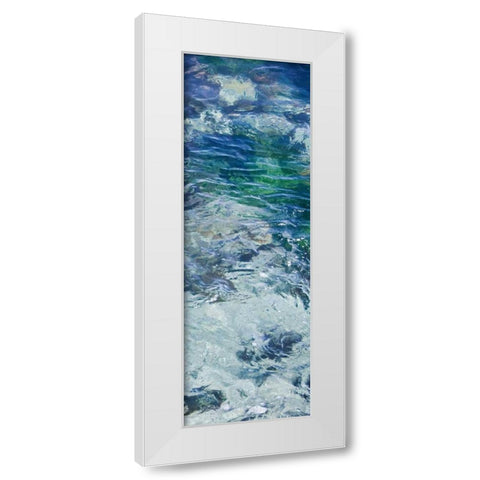 Tide Pool IV White Modern Wood Framed Art Print by Crane, Rita