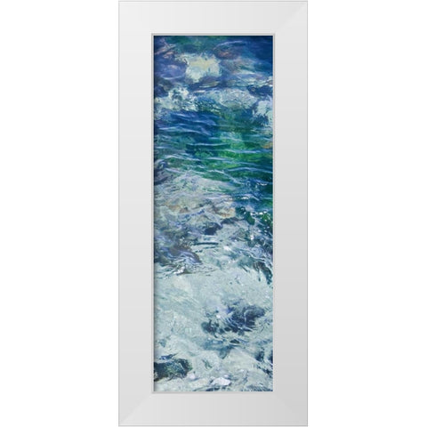 Tide Pool IV White Modern Wood Framed Art Print by Crane, Rita