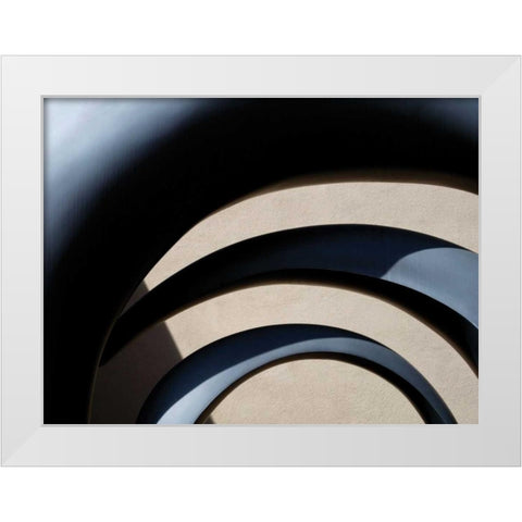 Architectural Abstract II White Modern Wood Framed Art Print by Christensen, Jim
