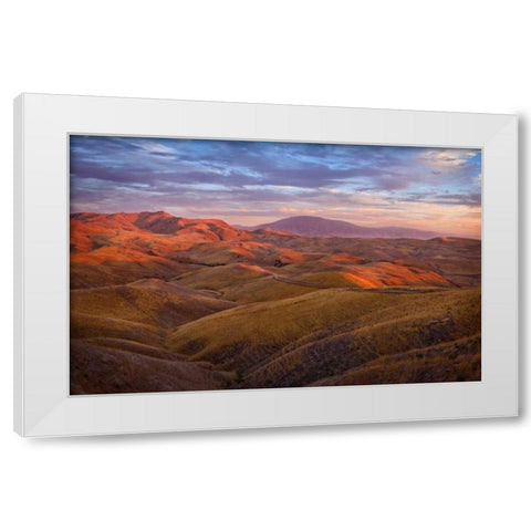 Parched Palette White Modern Wood Framed Art Print by Geistweite, Mark
