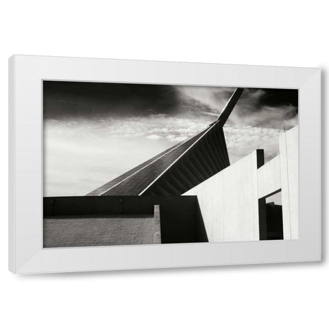 Semper Fi I White Modern Wood Framed Art Print by Hausenflock, Alan
