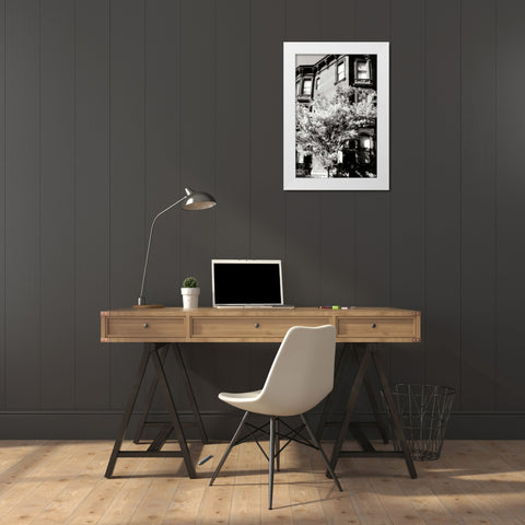 Main Street Elegance I White Modern Wood Framed Art Print by Hausenflock, Alan