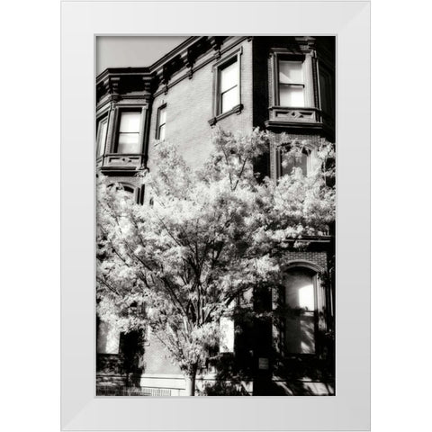 Main Street Elegance I White Modern Wood Framed Art Print by Hausenflock, Alan