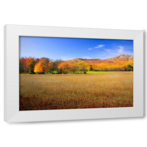 Old Rag Mountain I White Modern Wood Framed Art Print by Hausenflock, Alan