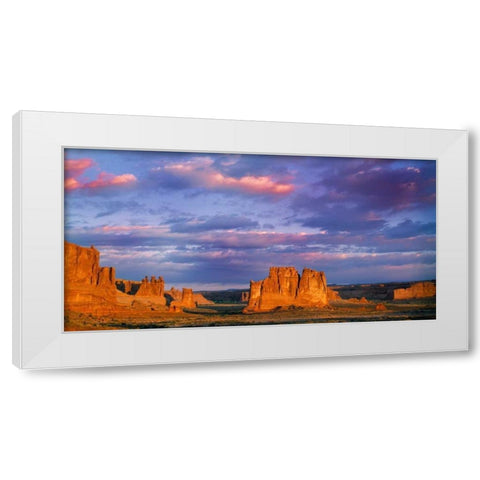 Arches National Park II White Modern Wood Framed Art Print by Leahy, Ike