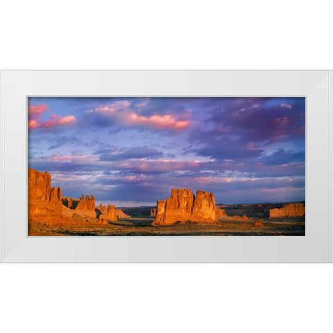 Arches National Park II White Modern Wood Framed Art Print by Leahy, Ike