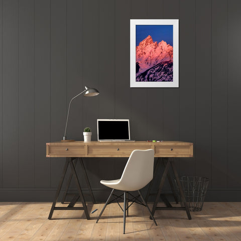 Grand Teton National Park III White Modern Wood Framed Art Print by Leahy, Ike