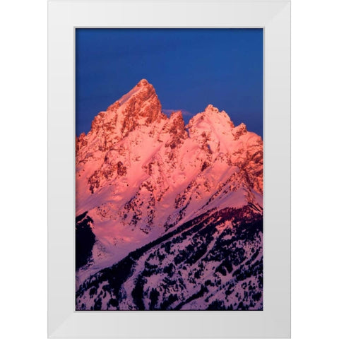 Grand Teton National Park III White Modern Wood Framed Art Print by Leahy, Ike