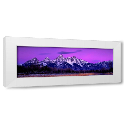Grand Teton National Park X White Modern Wood Framed Art Print by Leahy, Ike