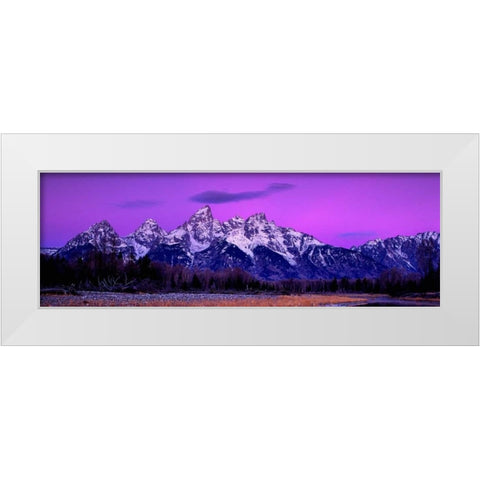 Grand Teton National Park X White Modern Wood Framed Art Print by Leahy, Ike