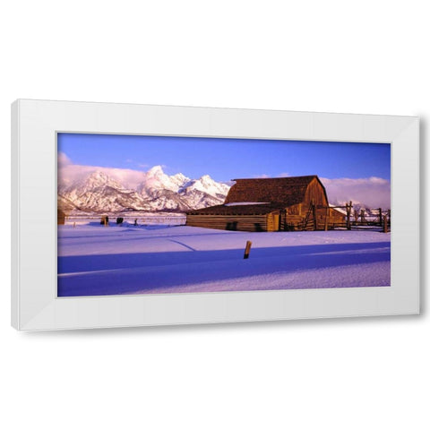 Grand Teton National Park XVIII White Modern Wood Framed Art Print by Leahy, Ike