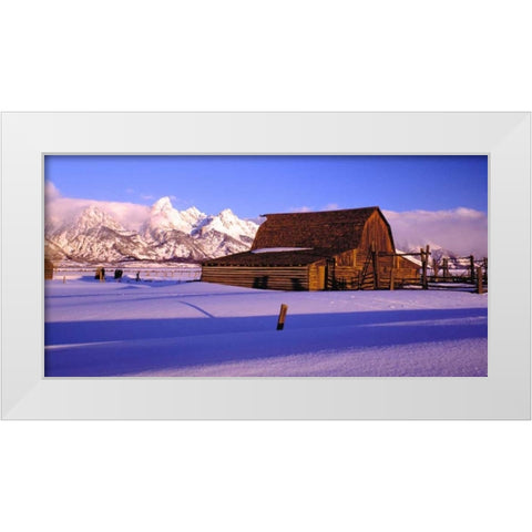 Grand Teton National Park XVIII White Modern Wood Framed Art Print by Leahy, Ike