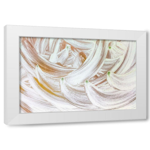 Gone Bananas II White Modern Wood Framed Art Print by Mahan, Kathy