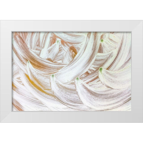 Gone Bananas II White Modern Wood Framed Art Print by Mahan, Kathy