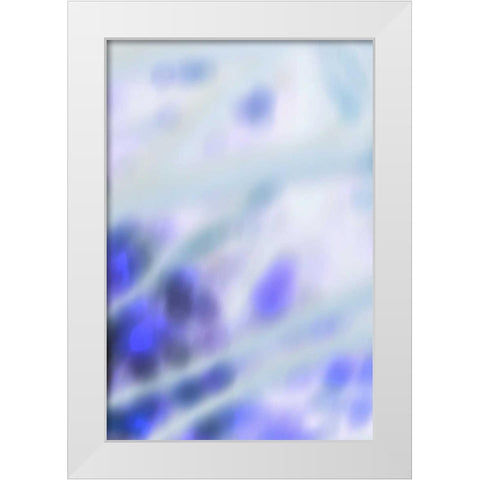 Color Drops I White Modern Wood Framed Art Print by Millet, Karyn