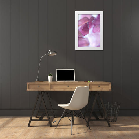 Sea Glass VII White Modern Wood Framed Art Print by Millet, Karyn