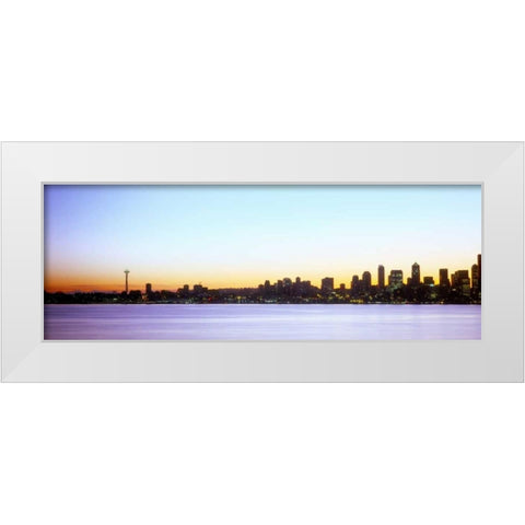 From Elliott Bay II White Modern Wood Framed Art Print by Stefko, Bob