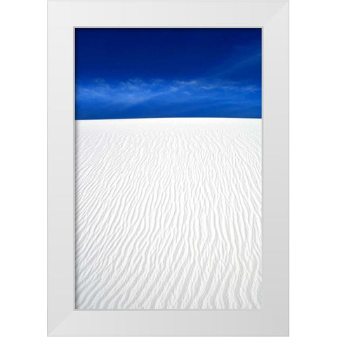 White Sands I White Modern Wood Framed Art Print by Taylor, Douglas