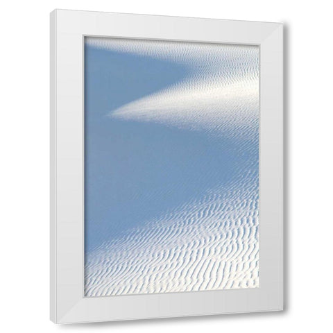 White Sands II White Modern Wood Framed Art Print by Taylor, Douglas