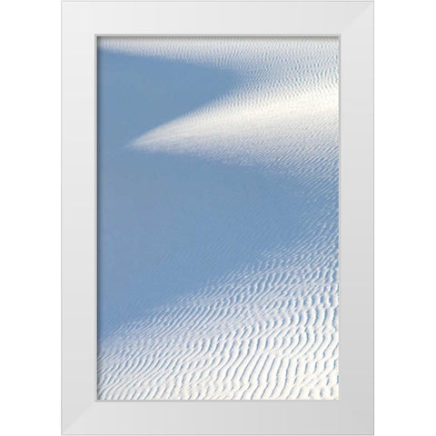 White Sands II White Modern Wood Framed Art Print by Taylor, Douglas