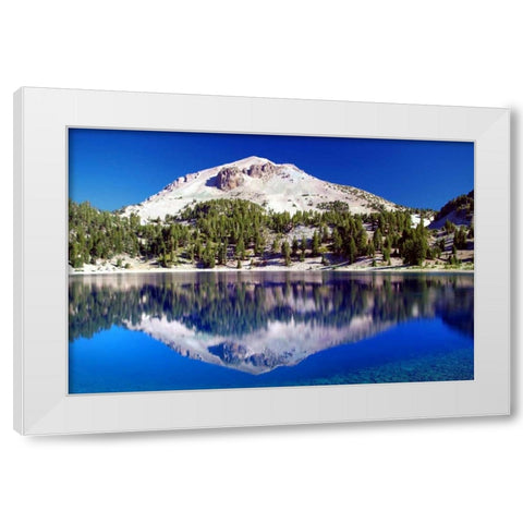 Rhyolite Reflections White Modern Wood Framed Art Print by Taylor, Douglas