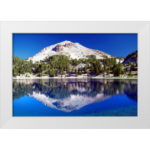 Rhyolite Reflections White Modern Wood Framed Art Print by Taylor, Douglas