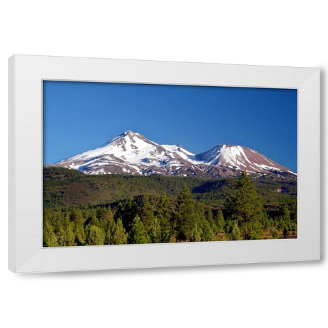 Sleeping Giants White Modern Wood Framed Art Print by Taylor, Douglas