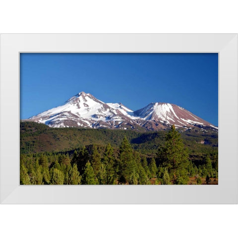 Sleeping Giants White Modern Wood Framed Art Print by Taylor, Douglas