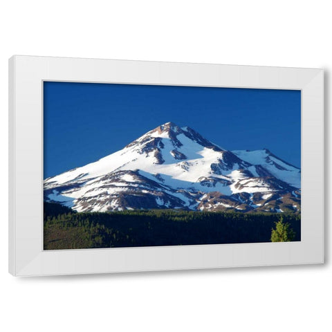 Solstice Sunrise White Modern Wood Framed Art Print by Taylor, Douglas