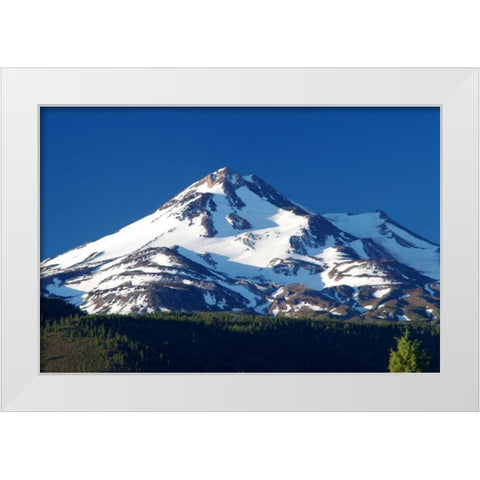 Solstice Sunrise White Modern Wood Framed Art Print by Taylor, Douglas