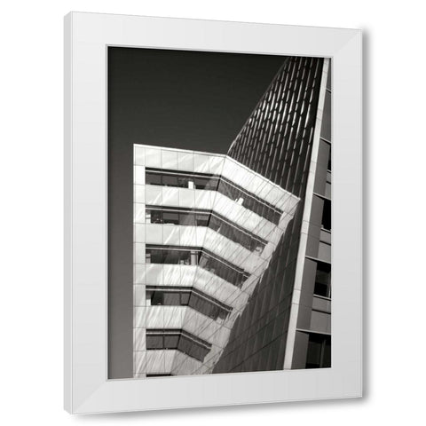 Design Reflections BW White Modern Wood Framed Art Print by Taylor, Douglas