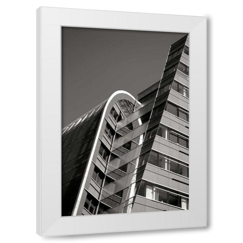Urban Design BW White Modern Wood Framed Art Print by Taylor, Douglas