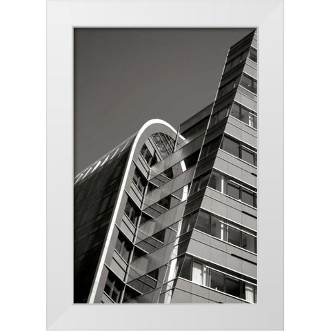 Urban Design BW White Modern Wood Framed Art Print by Taylor, Douglas