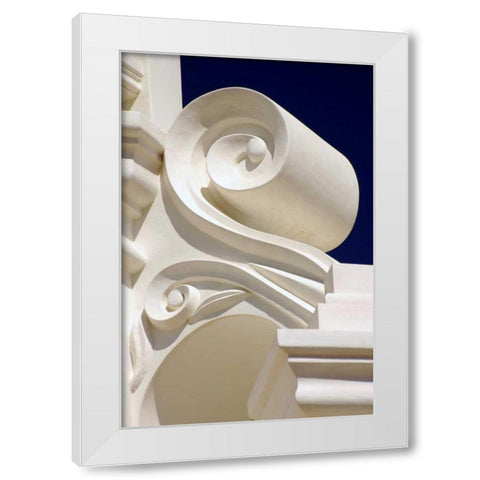 Mission Detail I White Modern Wood Framed Art Print by Taylor, Douglas