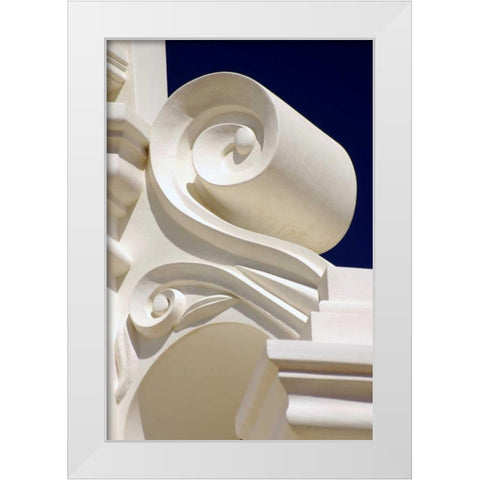 Mission Detail I White Modern Wood Framed Art Print by Taylor, Douglas