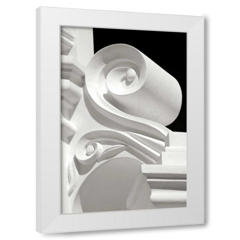 Mission Detail I BW White Modern Wood Framed Art Print by Taylor, Douglas