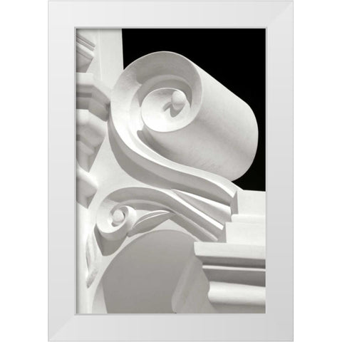 Mission Detail I BW White Modern Wood Framed Art Print by Taylor, Douglas