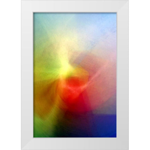 Arc Light White Modern Wood Framed Art Print by Taylor, Douglas