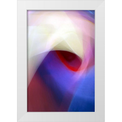 Solid Fluid Vapor White Modern Wood Framed Art Print by Taylor, Douglas