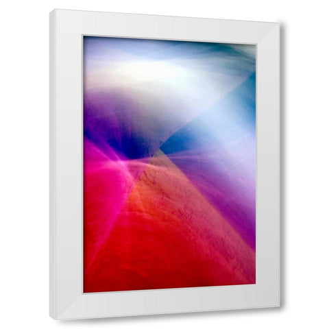 Volcano Visions White Modern Wood Framed Art Print by Taylor, Douglas