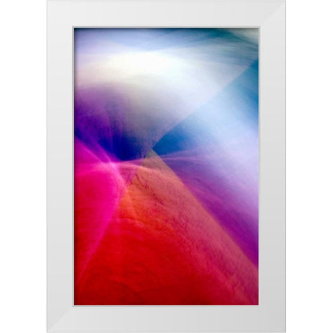 Volcano Visions White Modern Wood Framed Art Print by Taylor, Douglas